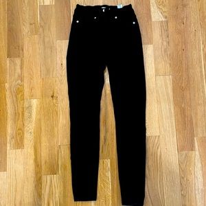 Good American Good Waist Black jeans size 0/25